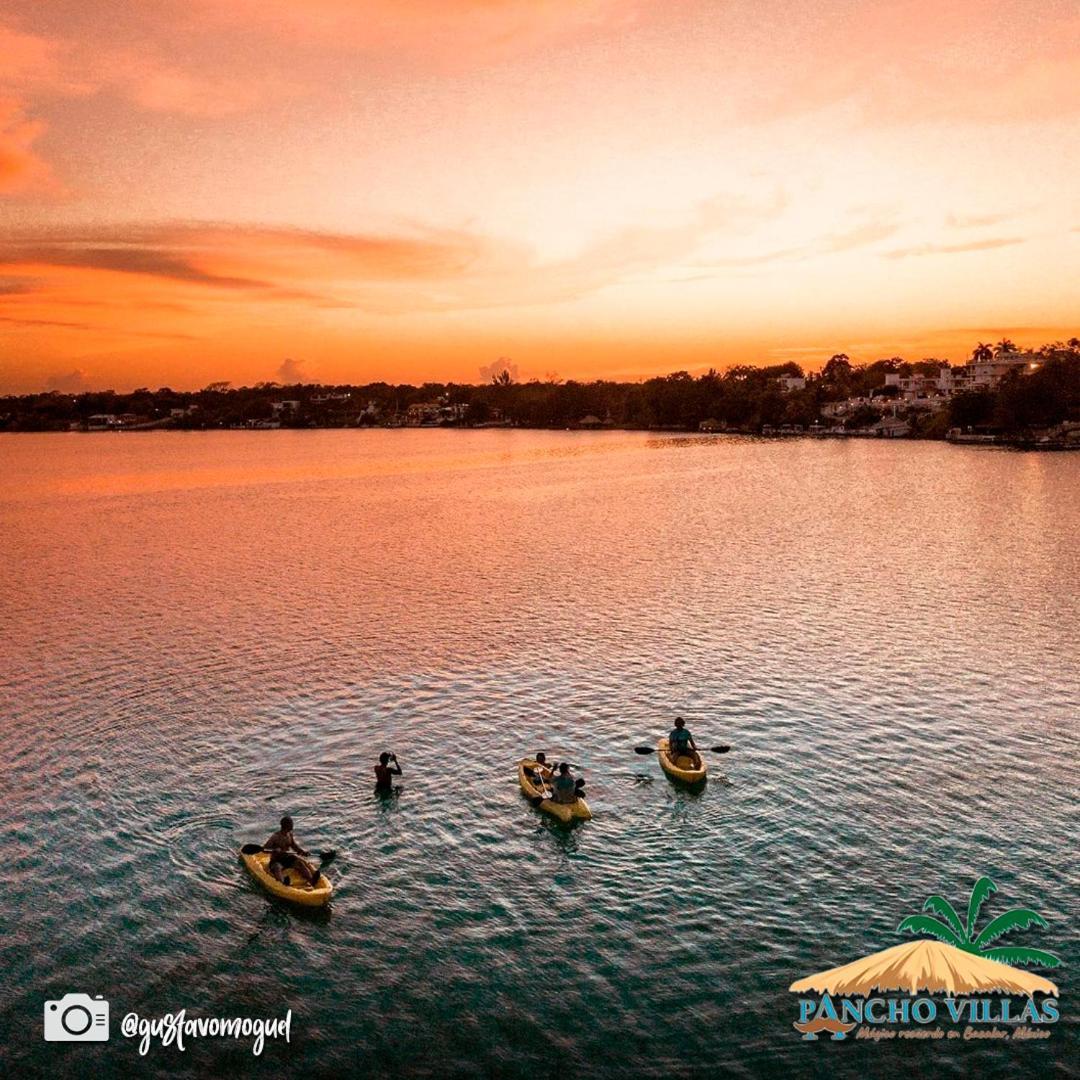 Hotel Pancho Villas Bacalar - Kayyaks Gratis Luaran gambar