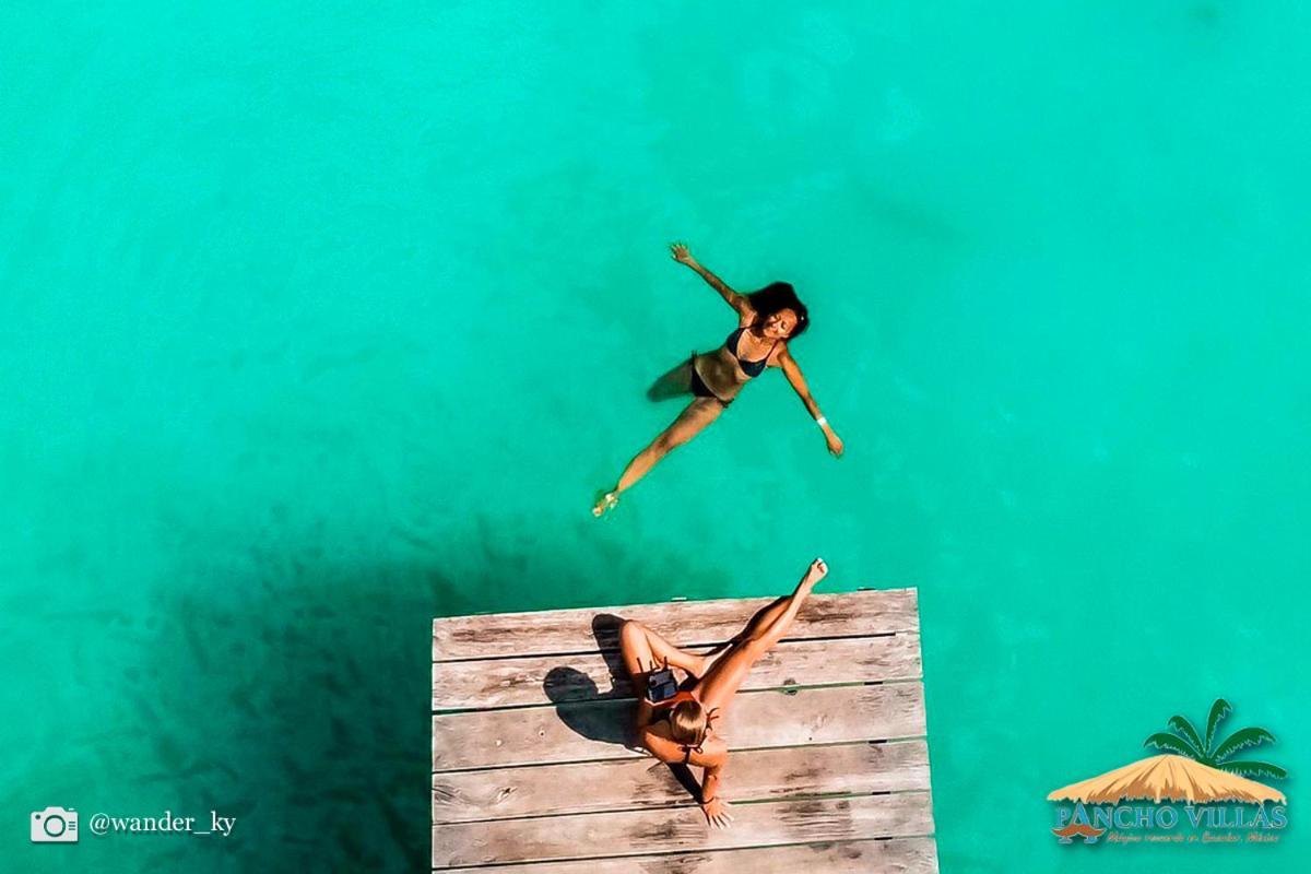 Hotel Pancho Villas Bacalar - Kayyaks Gratis Luaran gambar