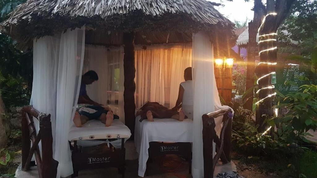 Hotel Pancho Villas Bacalar - Kayyaks Gratis Luaran gambar